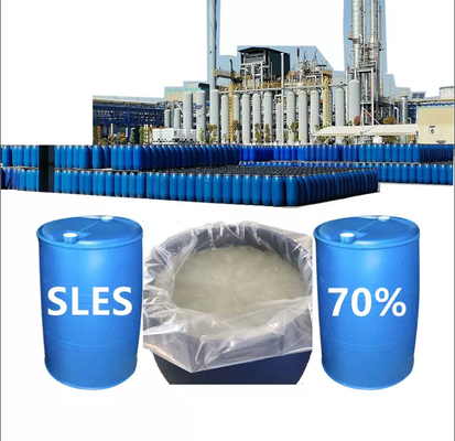 Good price Cas No 68585-34-2 Sodium Alkyl Ether Sulfate 70% Aes online